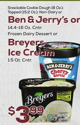 DeCicco & Sons Breyers Ice Cream 1.5 Qt offer