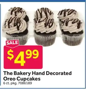 Stop&Shop The Bakery Hand Decorated Oreo Cupcakes offer