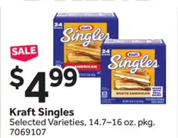 Stop&Shop Kraft Singles offer