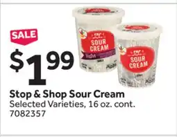 Stop&Shop Stop & Shop Sour Cream offer