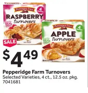 Stop&Shop Pepperidge Farm Turnovers offer