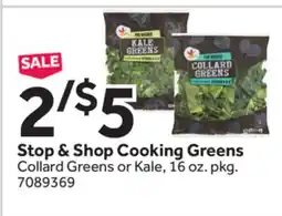 Stop&Shop Stop & Shop Cooking Greens offer