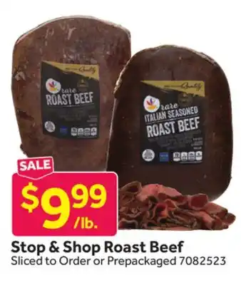 Stop&Shop Stop & Shop Roast Beef offer