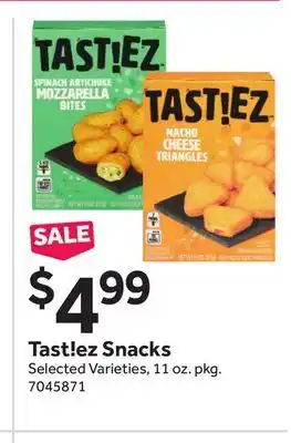 Stop&Shop Tast!ez Snacks offer