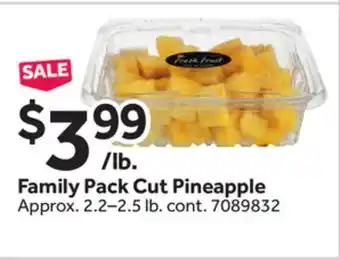 Stop&Shop Family Pack Cut Pineapple offer