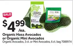 Stop&Shop Hass Avocados Organic Mini Avocados offer