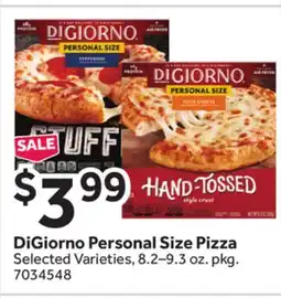 Stop&Shop DiGiorno Personal Size Pizza offer