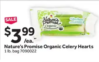 Stop&Shop Nature's Promise Organic Celery Hearts offer