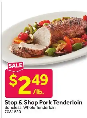 Stop&Shop Pork Tenderloin offer