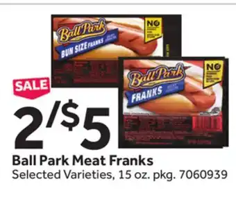 Stop&Shop Ball Park Meat Franks offer