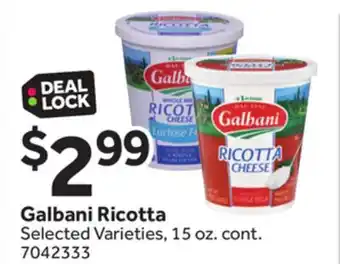 Stop&Shop Galbani Ricotta offer