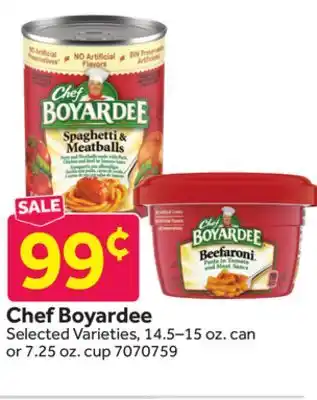 Stop&Shop Chef Boyardee offer