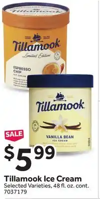 Stop&Shop Tillamook Ice Cream offer