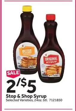 Stop&Shop Stop & Shop Syrup offer