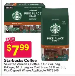 Stop&Shop Starbucks Coffee offer