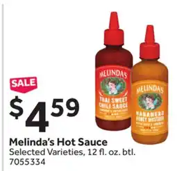 Stop&Shop Melinda's Hot Sauce offer