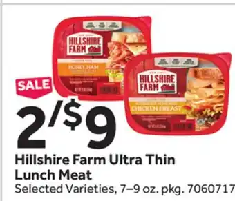 Stop&Shop Hillshire Farm Ultra Thin Lunch Meat offer