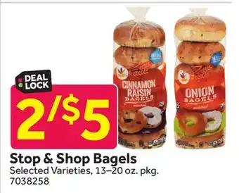 Stop&Shop Stop & Shop Bagels offer