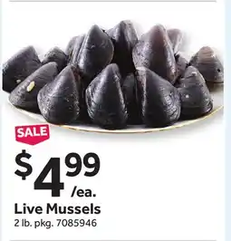 Stop&Shop Live Mussels offer