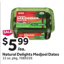 Stop&Shop Natural Delights Medjool Dates offer