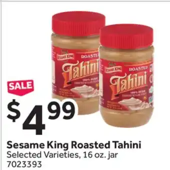 Stop&Shop Sesame King Roasted Tahini offer