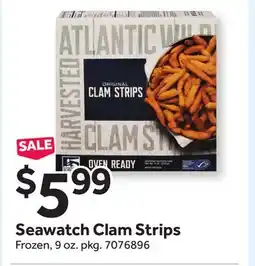 Stop&Shop Seawatch Clam Strips offer