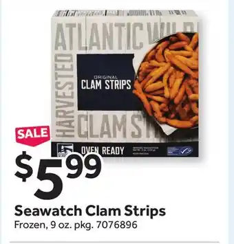 Stop&Shop Seawatch Clam Strips offer