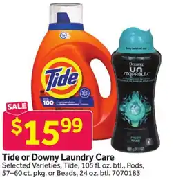 Stop&Shop Tide or Downy Laundry Care offer