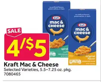 Stop&Shop Kraft Mac & Cheese offer