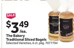 Stop&Shop The Bakery Traditional Sliced Bagels offer