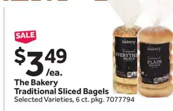 Stop&Shop The Bakery Traditional Sliced Bagels offer