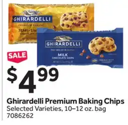 Stop&Shop Ghirardelli Premium Baking Chips offer