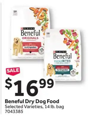 Stop&Shop Beneful Dry Dog Food offer