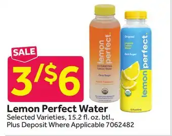 Stop&Shop Lemon Perfect Water offer