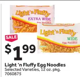 Stop&Shop Light'n Fluffy Egg Noodles offer