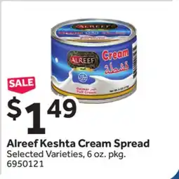 Stop&Shop Alreef Keshta Cream Spread offer