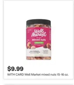 CVS Well Market mixed nuts 15 16 oz offer