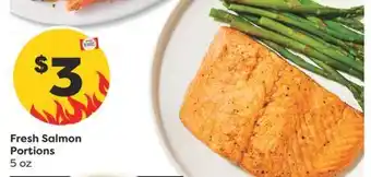 Weis Markets Fresh Salmon Portions offer