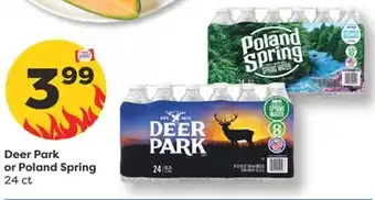 Weis Markets Deer Park or Poland Spring offer