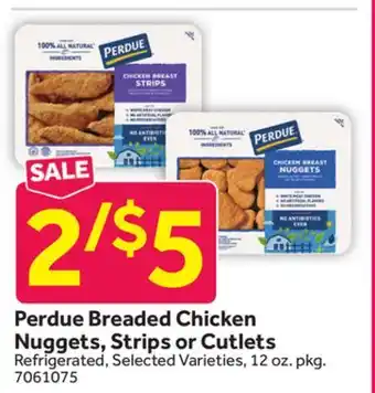 Stop&Shop Perdue Breaded Chicken Nuggets, Strips or Cutlets offer