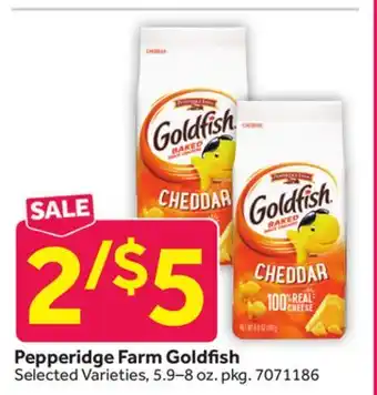 Stop&Shop Pepperidge Farm Goldfish offer