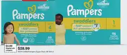 CVS Pampers Super Pack 38-104 ct offer