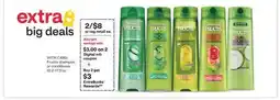 CVS Fructis shampoo or conditioner 10.2-17.3 oz offer