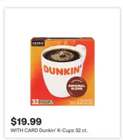 CVS Dunkin'K-Cups 32 ct offer