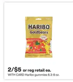 CVS Haribo gummies 6.3-8 oz offer