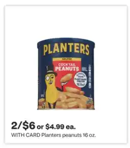 CVS Planters peanuts 16 oz offer