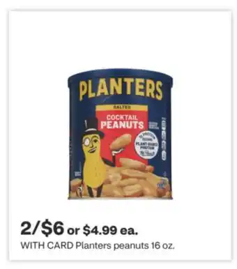 CVS Planters peanuts 16 oz offer