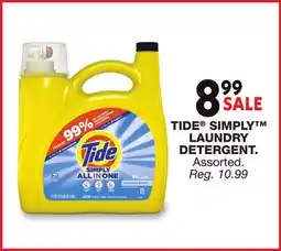 Blain's Farm & Fleet TIDE SIMPLY LAUNDRY DETERGENT offer