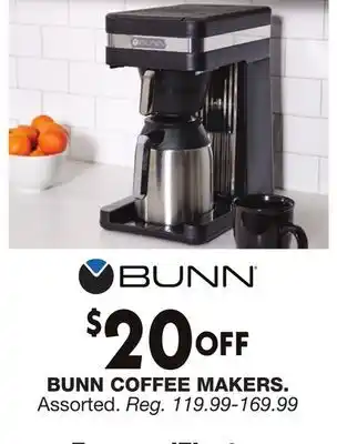 Blain's Farm & Fleet BUNN COFFEE MAKERS offer