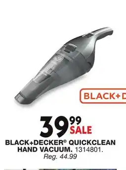 Blain's Farm & Fleet BLACK+DECKER QUICKCLEAN HAND VACUUM offer